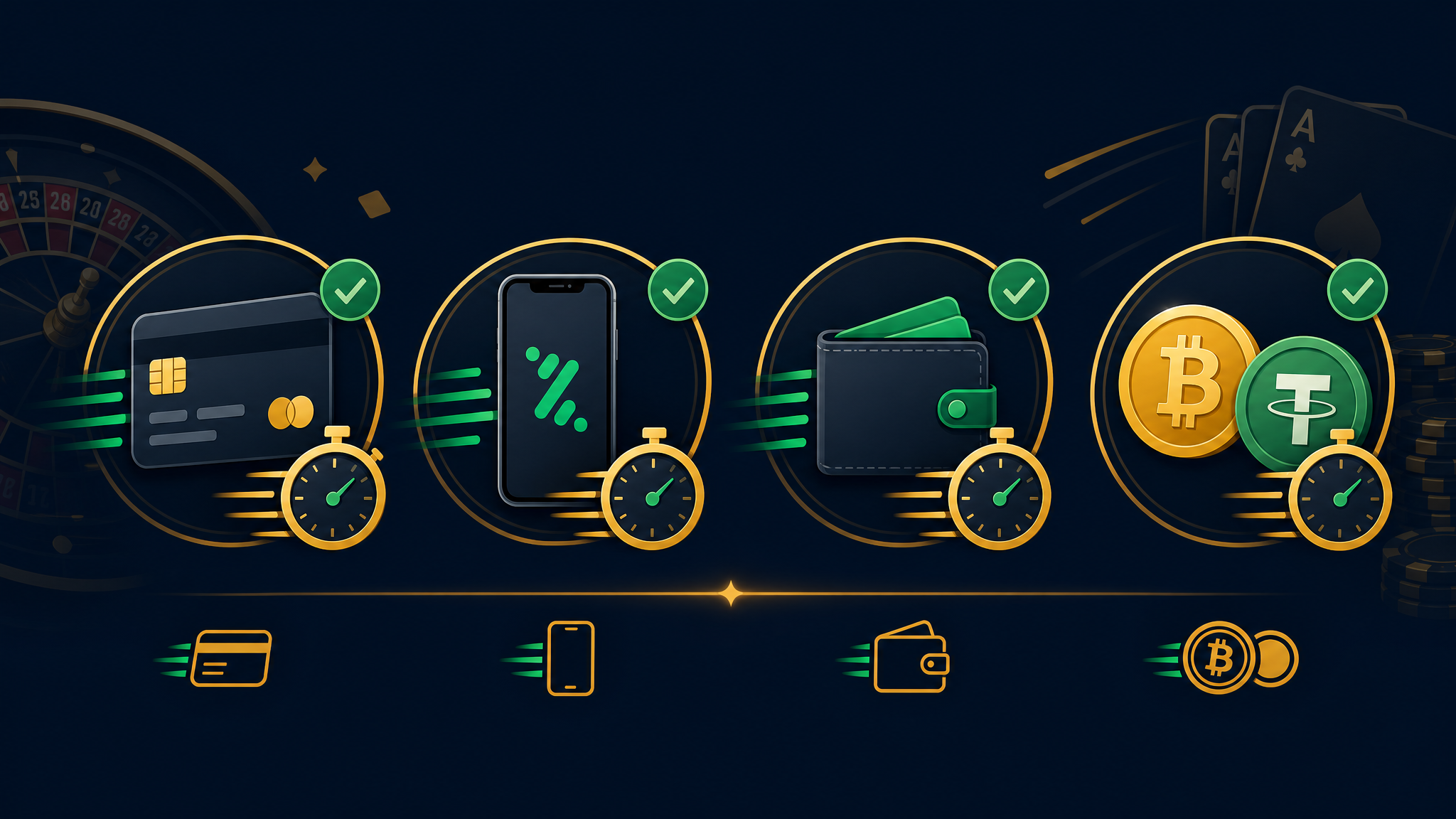 Formas de pago y cripto en casinos online sin licencia