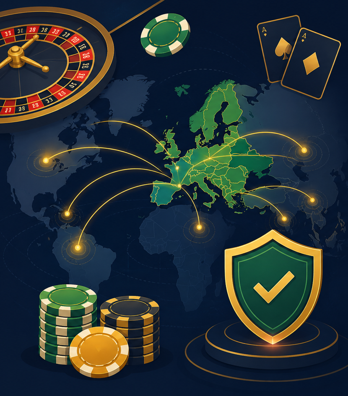 Casinos fuera de España con licencia internacional